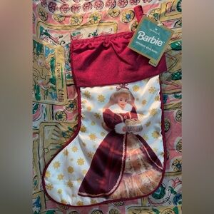 NWT - Vintage Barbie Stocking
